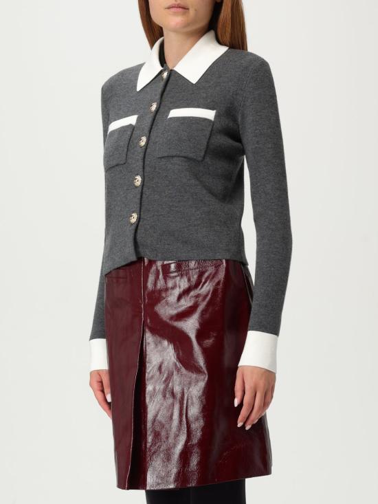 25FW 셀프 포트레이트 가디건 PF25048CGR Grey - SELF PORTRAIT