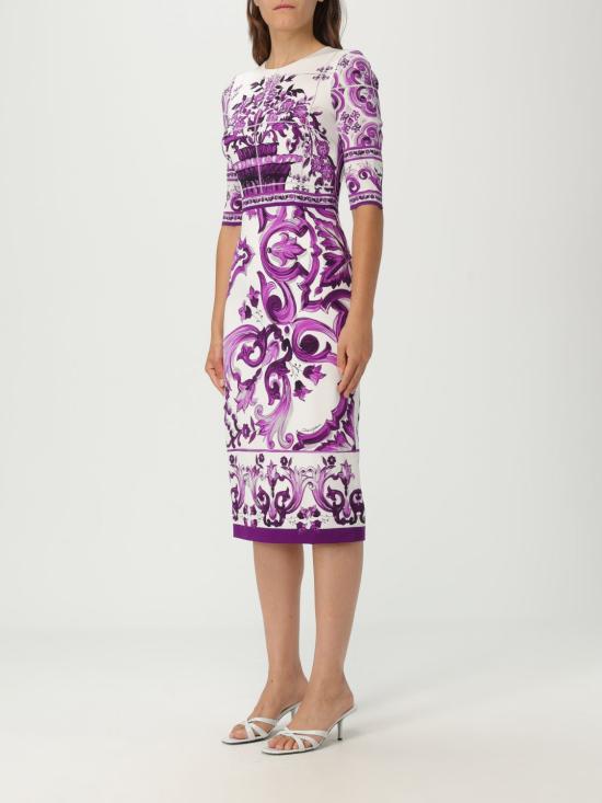 25FW 돌체앤가바나 미디 원피스 F6EAJTHPAEL IP3TN Multicolor - DOLCE & GABBANA
