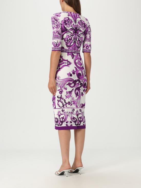 25FW 돌체앤가바나 미디 원피스 F6EAJTHPAEL IP3TN Multicolor - DOLCE & GABBANA