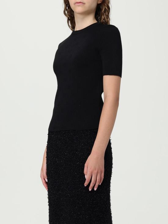 25SS 발렌시아가 반팔 티셔츠 793612T5215 1000 Black - BALENCIAGA