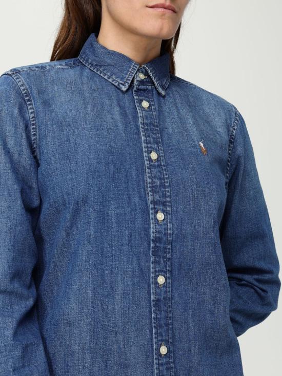 25FW 폴로 랄프로렌 블라우스 211969458 001 Denim - POLO RALPH LAUREN