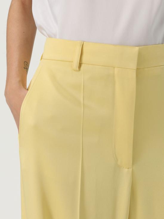 25SS 스텔라 맥카트니 스트레이트 팬츠 6402503FU302 7150 Yellow - STELLA MCCARTNEY