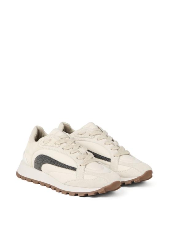 25SS 브루넬로 쿠치넬리 스니커즈 MZSFG2941C6280 WHITE DOM - BRUNELLO CUCINELLI