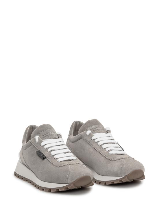 25SS 브루넬로 쿠치넬리 스니커즈 MZSFG2110C2657 SAGE DOM - BRUNELLO CUCINELLI