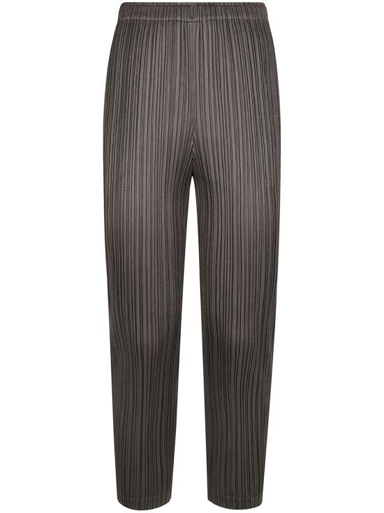 25SS 플리츠플리즈 수트 팬츠 PP56JF38118 STEEL GRAY DOM