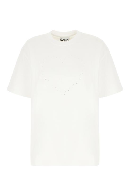 25SS 가니 반팔 티셔츠 T40333683 151 BRIGHT WHITE