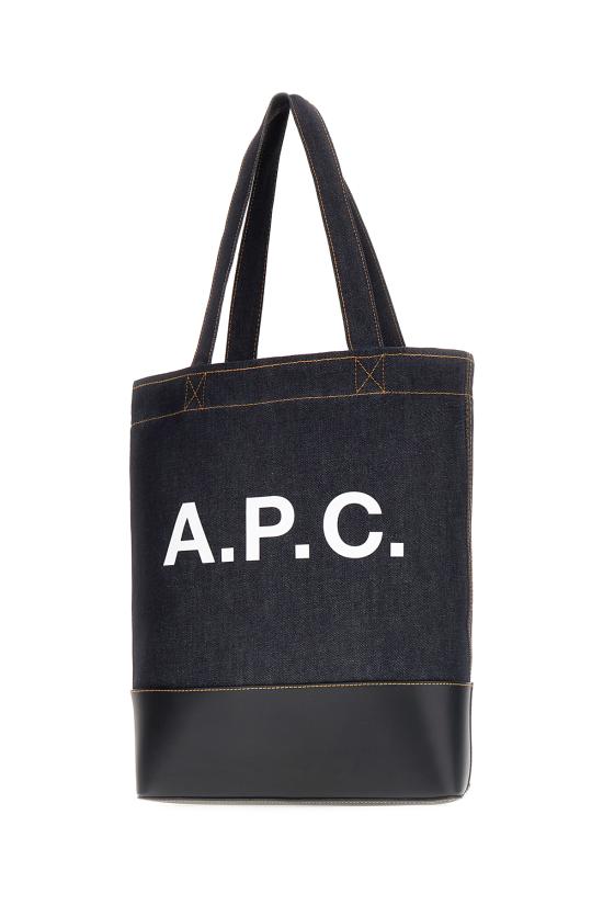  아페쎄 악셀 토트백 CODDPM61444 IAK IAK DARK NAVY - A.P.C.