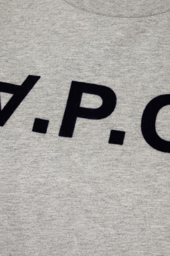 25SS 아페쎄 반팔 티셔츠 COHBMM26384 TPI HEATHERED GREY - A.P.C.