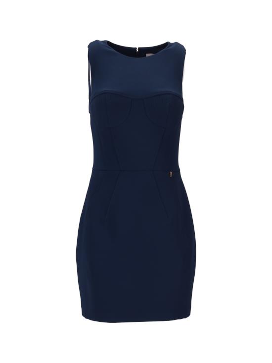 25SS 엘리자베타프랜치 미디 원피스 AB74751E2 DC8 BIANCO OLTREMARE