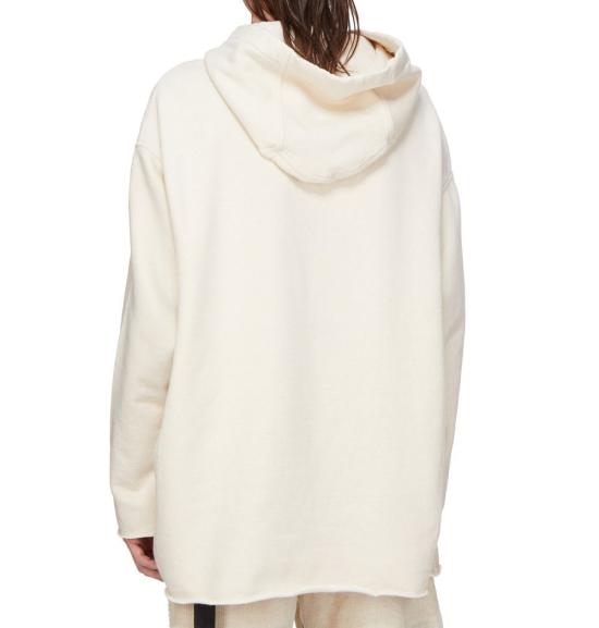 25SS 릭 오웬스 후드 티셔츠 DU01E3280FNEP5P 2108 NATURAL PEARL - RICK OWENS
