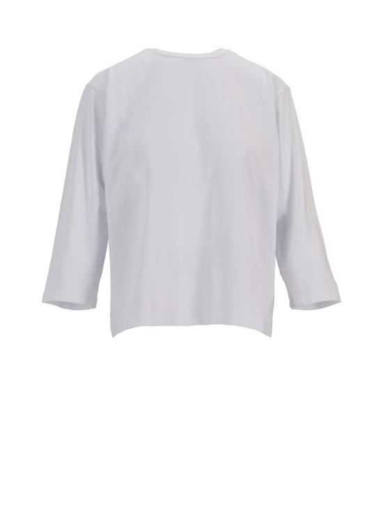 26SS 라 로즈 긴팔 티셔츠 MLD003 001 BIANCO