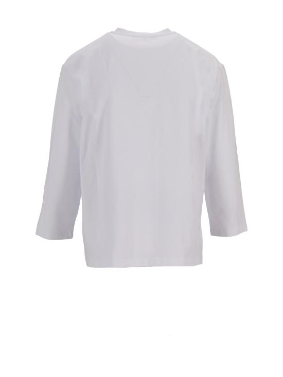 26SS 라 로즈 긴팔 티셔츠 MLD003 001 BIANCO - LA ROSE