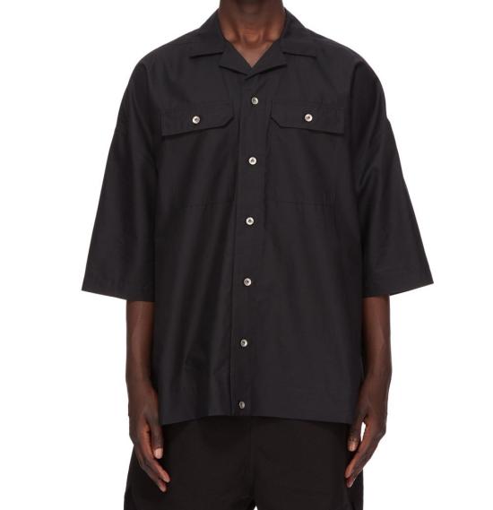 25SS 릭 오웬스 블라우스 DU01E3290CVS 09 BLACK