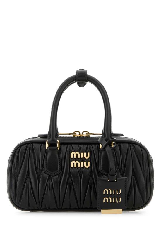 26FW 미우미우 토트백 5BP088AN88 F0002 Black