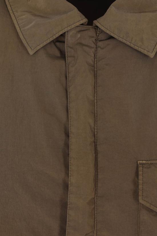 25FW 씨피 컴퍼니 크롬 R 렌즈 오버셔츠 19CMOS089A005904G683 IVY GREEN - C.P. COMPANY