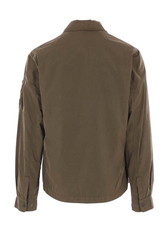 25FW 씨피 컴퍼니 크롬 R 렌즈 오버셔츠 19CMOS089A005904G683 IVY GREEN - C.P. COMPANY