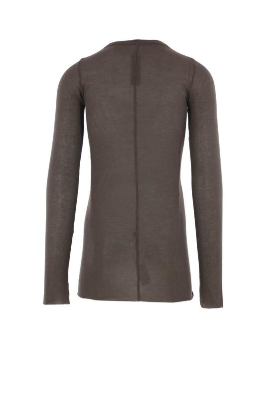 25FW 릭 오웬스 긴팔 티셔츠 RU02E1250RC25 Green - RICK OWENS