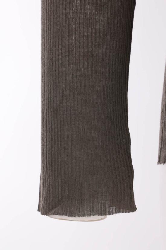 25FW 릭 오웬스 긴팔 티셔츠 RU02E1250RC25 Green - RICK OWENS