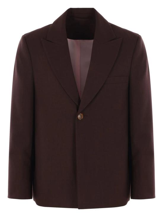 25FW 세퍼 자켓 WFW24LEAHSLU 61376 SLUDGE WOOL