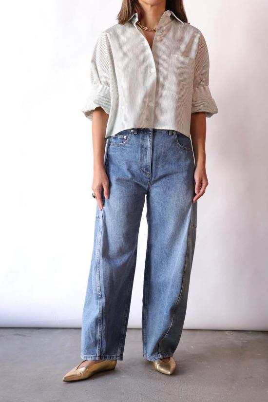  티비 데님 팬츠 시드 진 - TIBI