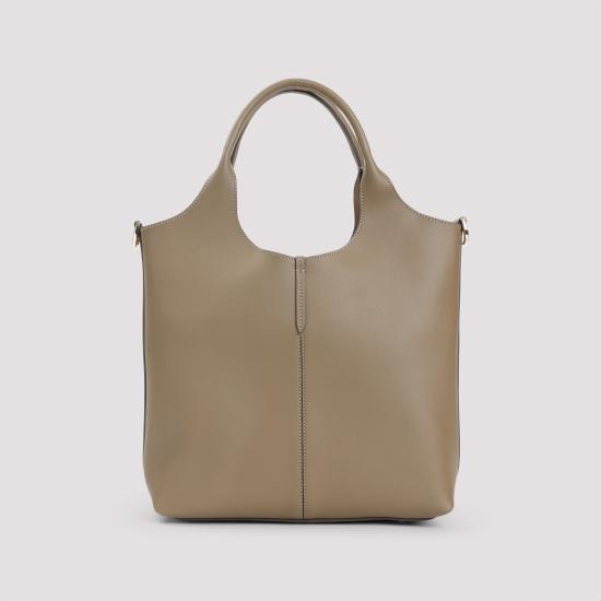 25FW 토즈 토트백 XBWEBRF0200UBL3L26 LENTICCHIA SEPIA - TODS