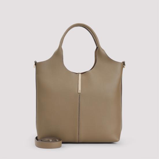 25FW 토즈 토트백 XBWEBRF0200UBL3L26 LENTICCHIA SEPIA