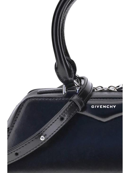 26SS 지방시 안티고나 박스 레더 미니 이스트 웨스트 백 BB5146B2B2 001 BLACK - GIVENCHY
