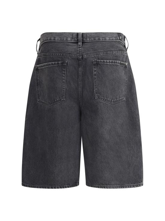 25FW 세븐포올맨카인드 데님 숏팬츠 7TI00E22 U71DR BLACK - 7 FOR ALL MANKIND