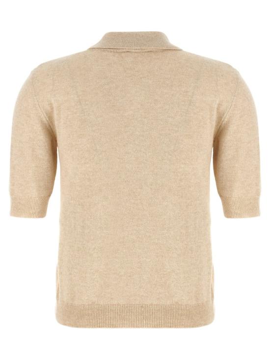 25FW 모스키노 폴로 티셔츠 A092955020018 Beige - MOSCHINO