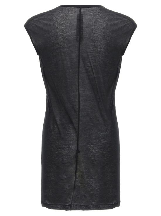 25FW 릭 오웬스 민소매 티셔츠 RU02E1157UC09 Black - RICK OWENS