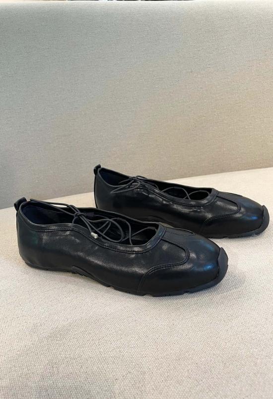  더 엔케이씨 스토어 플랫 슈즈 Nkc 스토어 알마 플랫 블랙 - The NKC Store