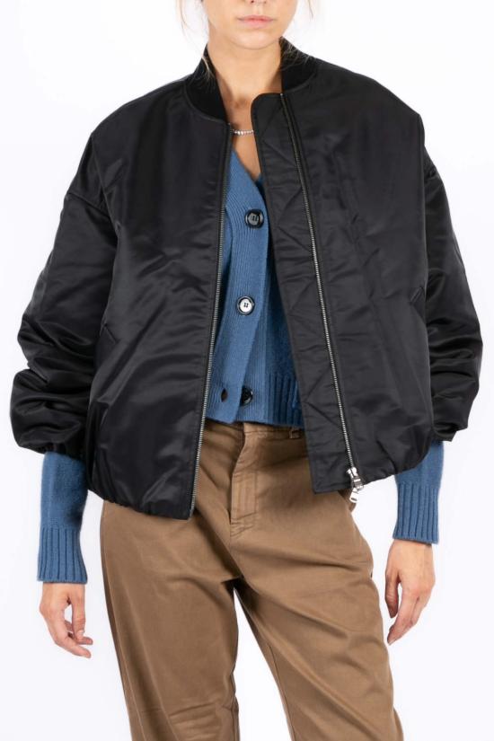  크리스티앙 뵈이넝스 봄버 자켓 Christian Wijnants 조엘 재킷 블랙 - CHRISTIAN WIJNANTS