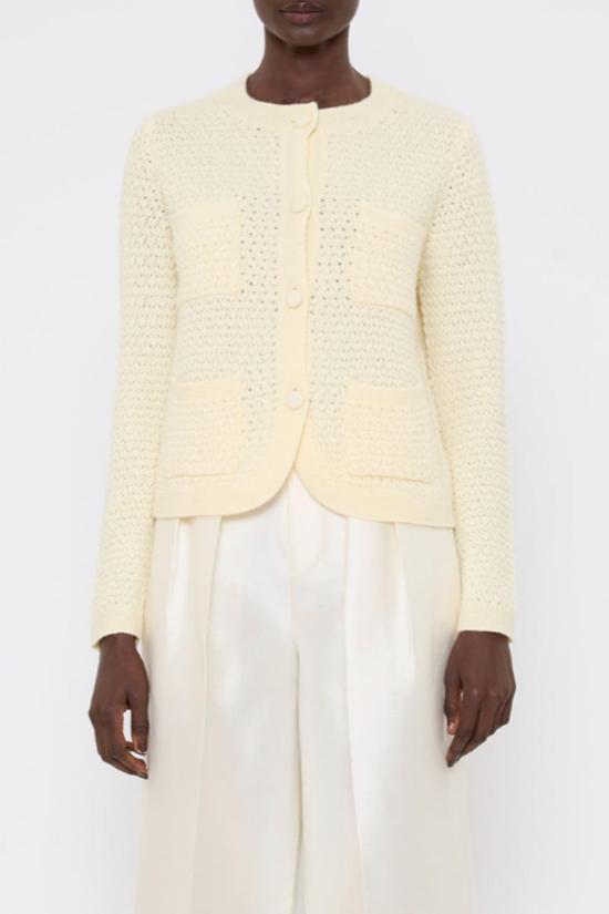  아치4 가디건 튤립 카디건 버터크림