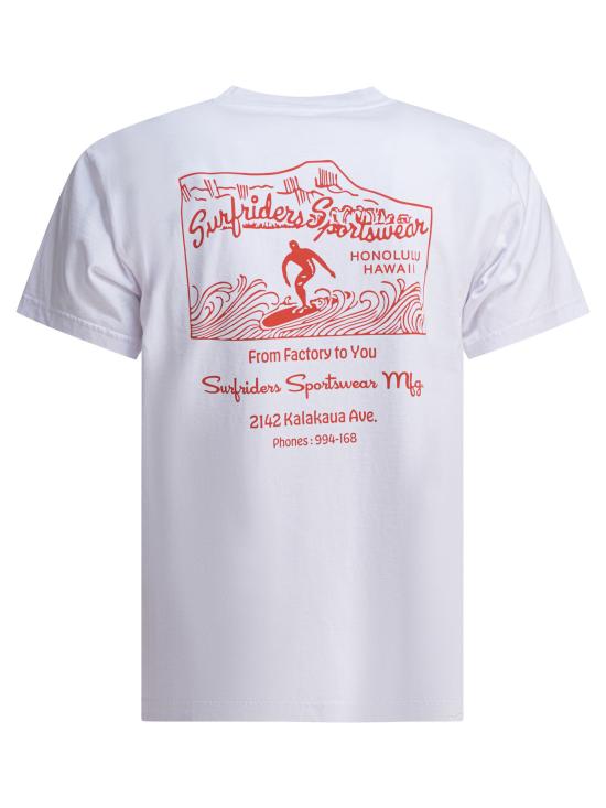 25SS 선서프 반팔 티셔츠 SS79550101 White - SUN SURF