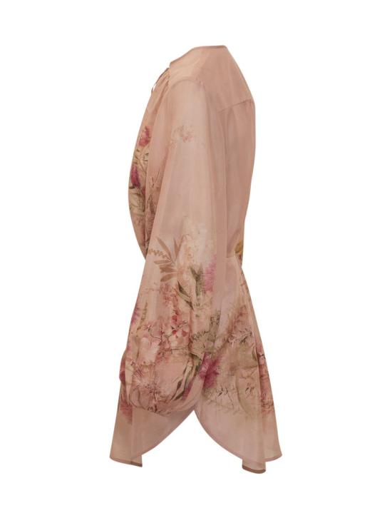 25FW 짐머만 블라우스 4251TSS255 PNKBOTFLO PINK - ZIMMERMANN