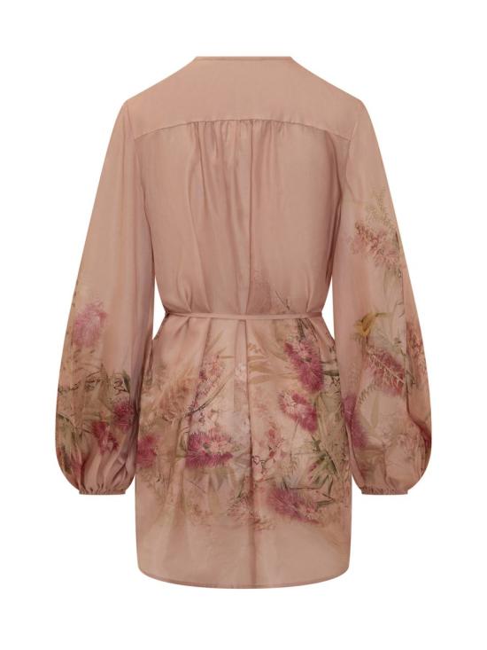 25FW 짐머만 블라우스 4251TSS255 PNKBOTFLO PINK - ZIMMERMANN