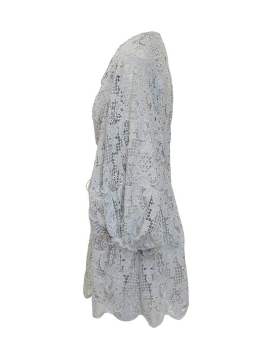 25FW 짐머만 미디 원피스 4559DSS254 POWB BLUE - ZIMMERMANN