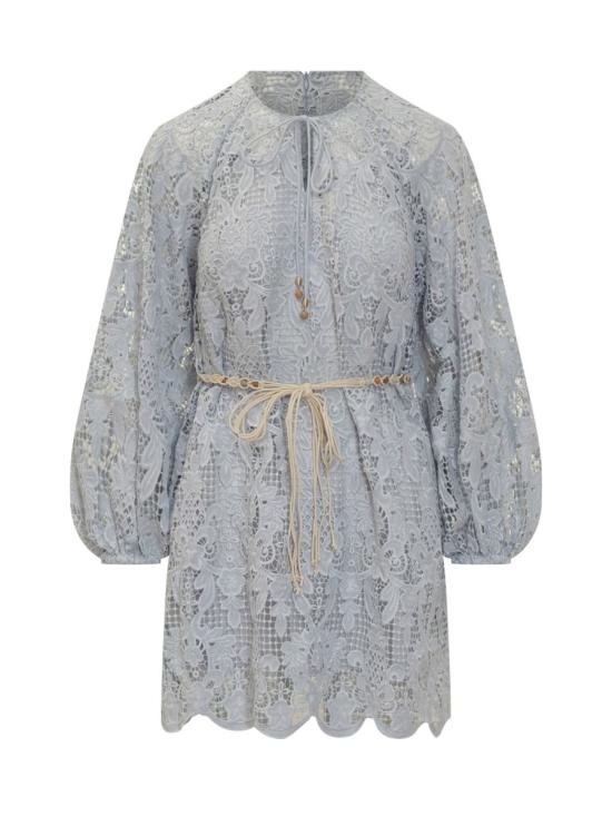 25FW 짐머만 미디 원피스 4559DSS254 POWB BLUE