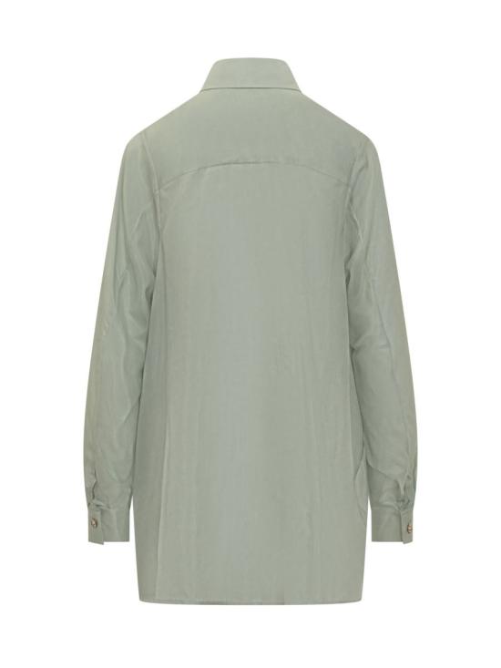 25FW 짐머만 셔츠 3523TSS254 SGMTFL GREEN - ZIMMERMANN