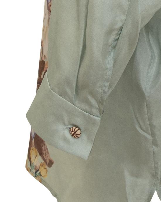 25FW 짐머만 셔츠 3523TSS254 SGMTFL GREEN - ZIMMERMANN