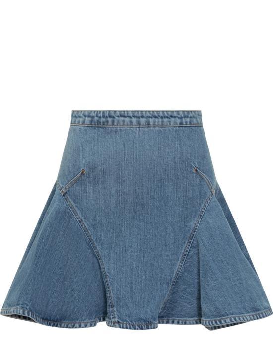25FW 지방시 데님 스커트 BW40ZA516F 420 BLUE