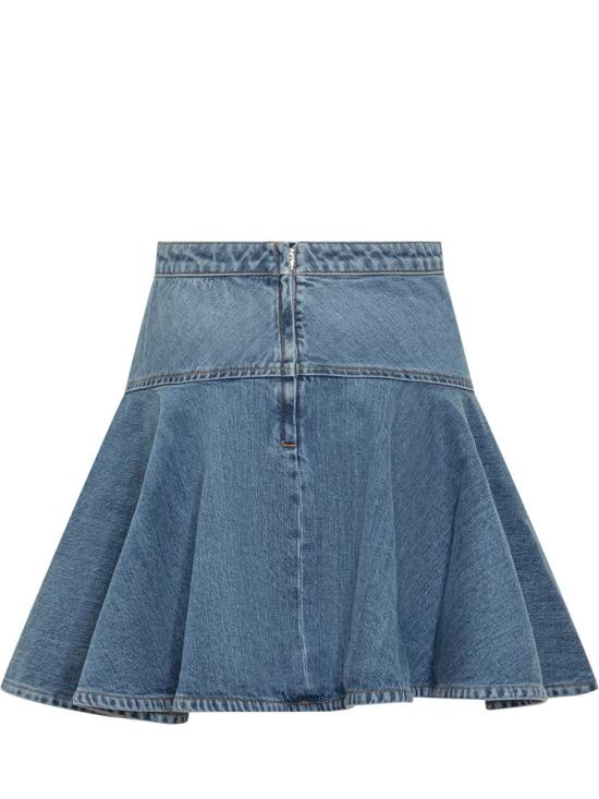 25FW 지방시 데님 스커트 BW40ZA516F 420 BLUE - GIVENCHY