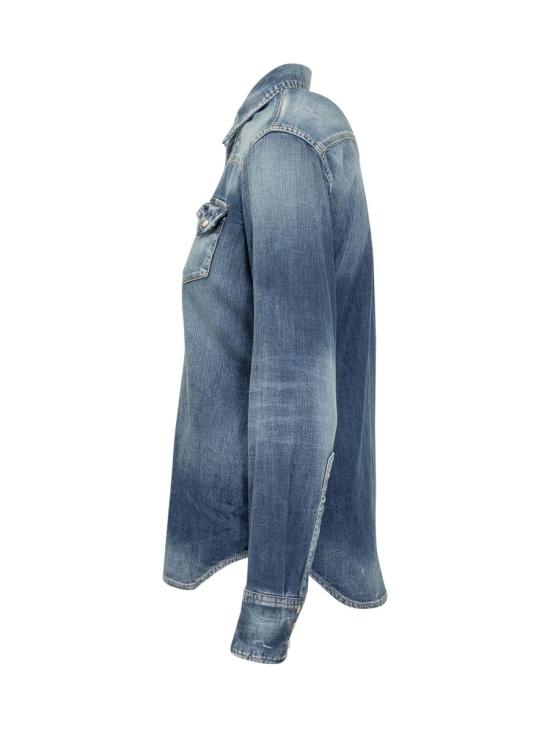 25FW 디스퀘어드2 셔츠 S75DL0919S30341 470 BLUE - DSQUARED2