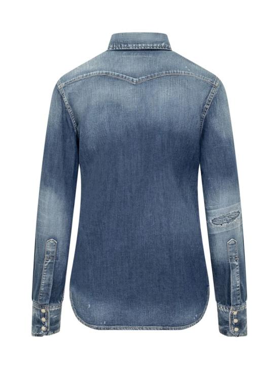 25FW 디스퀘어드2 셔츠 S75DL0919S30341 470 BLUE - DSQUARED2