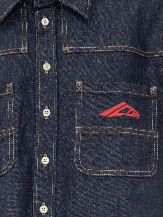 25FW 디스퀘어드2 블라우스 S80DL0030D30011 470 BLUE - DSQUARED2