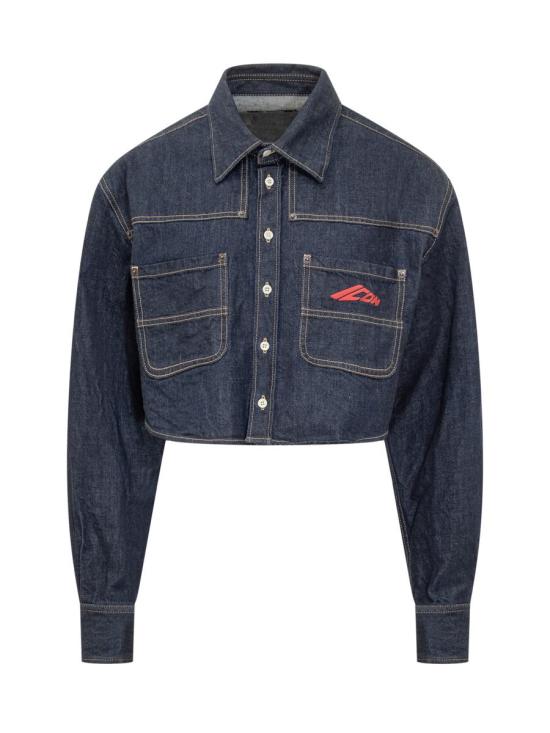 25FW 디스퀘어드2 블라우스 S80DL0030D30011 470 BLUE