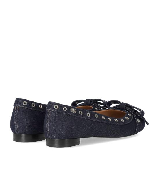 25SS 가니 플랫 슈즈 S2756 642 37 Blue - GANNI