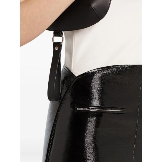 25FW 쿠레쥬 스커트 325CJU303VY 0014 9999 BLACK - COURREGES