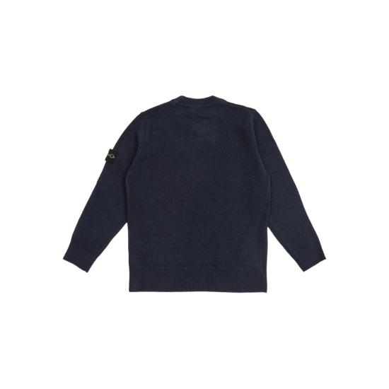 25FW [키즈] 스톤 아일랜드 풀오버 165100002 S00M1 V0020 BLUE - STONE ISLAND