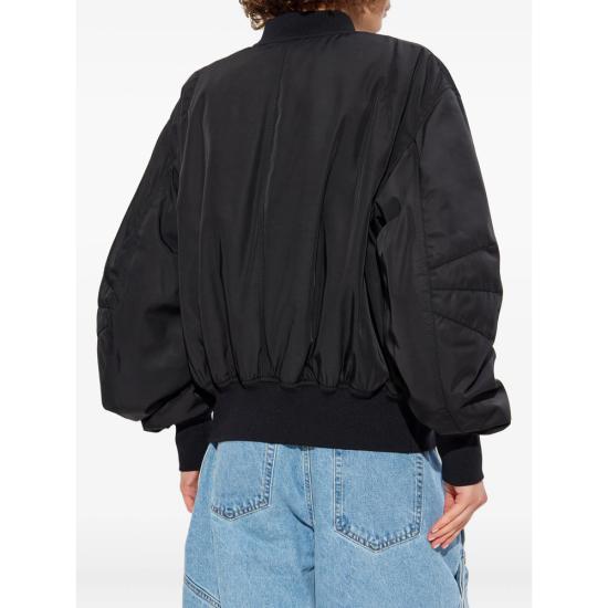 25FW 디 아티코 봄버 자켓 251WCB00070 PLL001AA 100 BLACK - THE ATTICO